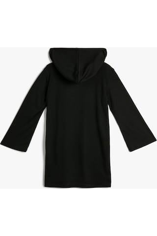 Koton Harry Potter Kostüm Elbise Lisanslı Kapşonlu Baskı Detaylı Uzun Kollu Siyah 4wkg80067ak 4WKG80067AK999 Siyah