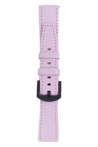 Fro Lw38-43 20 Mm Hakiki Deri Düz Pembe Kordon Siyah Toka