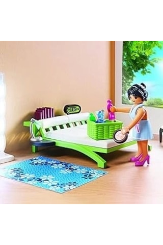 Playmobil 927 City Life Çalışan Lambalı Yatak Odası Eğlenceli Ve Yaratıcı Rol Yapma 4 Yaş Ve Üzeri Uygundur