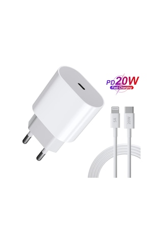 Subzero SG46 20 W Lıghtnıng PD Hızlı Şarj Cihazı Beyaz