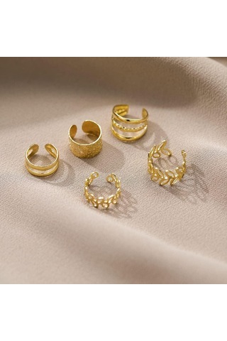 Kangvka Altın Küpe Seti, Kulağa Uyumlu Ve Alerjeni Yok, Moda Ve Kaliteli Tasarım, Her Stil İçin Uygun, Kullandığında Öne Çık Diğer