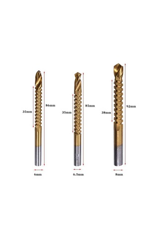 Mufunye Yüksek Hız Çelikli Kobalt Matkap Ucu Seti - Ahşap, Metal Ve Seramik Delme İçin Dayanıklı Ve Keskin