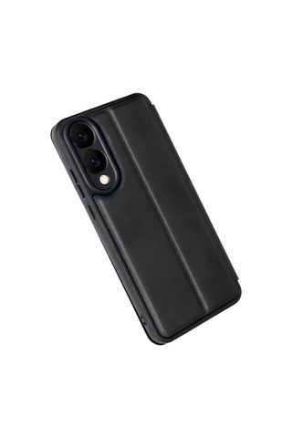 Samsung Galaxy Uyumlu S25 Edge Flip Cover - Siyah Renk