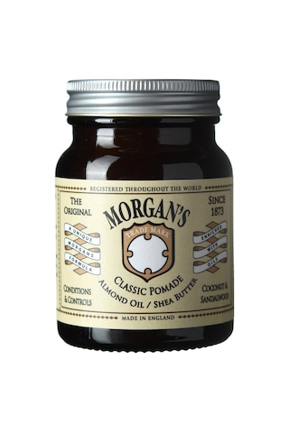 Morgan's Pomade Almond Oil Shea Butter Classic -Doğal Görünüm Sağlayan Şekillendirici Pomad 100 G