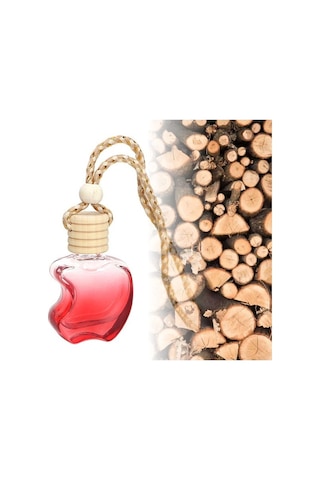 Elizya Fresh Elma Şişe Askılı Araç Kokusu 2 Adet Odunsu Kokulu