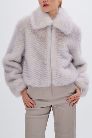 Valmenti Kadın Tekstil Mont 616 5212 Bn Pls Mont Sk24/25 Beyaz Kırcıllı Beyaz