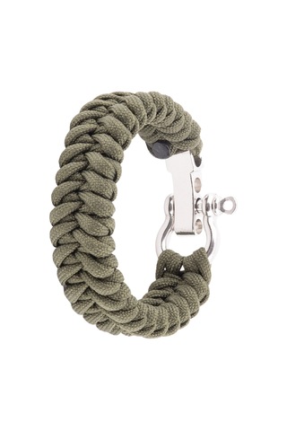 Survival Outdoor Paracord Bileklik 3 Kademeli Krom Kilit Çok Renkli