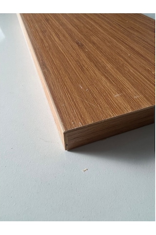 Rafkestir 18 mm Parlak  Bambu  Suntalam Levha parça kesimi