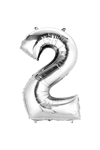 Showparty Folyo Balon 2 Rakam 100 Cm - Altın