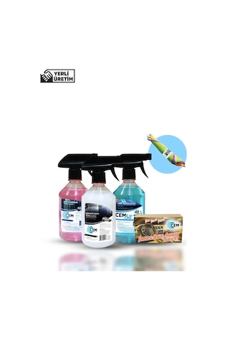 Cem Car Care Oto İç Bakım Ve Temizlik Seti
