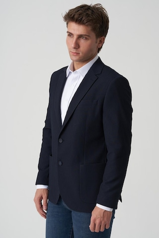 White Stone Almada C4017 Slim Fit 6 Drop Ceket Laci Laci