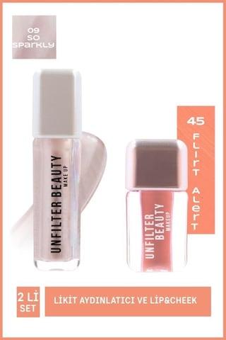Lıp&cheek 45 Flırt Alert Ve Likit Aydınlatıcı 09 So Sparkly Diğer