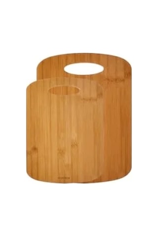 Bambu Kesme Tahtası, 2'li Set 25 X 35