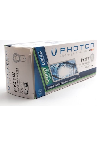 Photon Py21W 24V 93 Amber Şaş