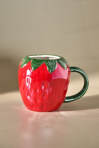 Karaca Strawberry 680 Ml Mug Kırmızı