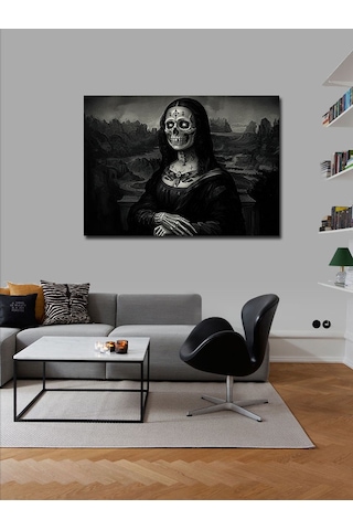 Kanvas Tablo Gotik Mona Lisa