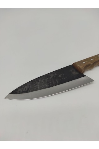Bursa Santoku Model Dövme Çelik Şef Bıçağı