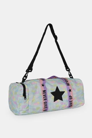 İcone Bag Çocuk Yıldız Logolu Spor Çanta, Çocuk Spor Çanta, Fermuarlı Detaylı Çocuk Spor Çanta Su Yeşili