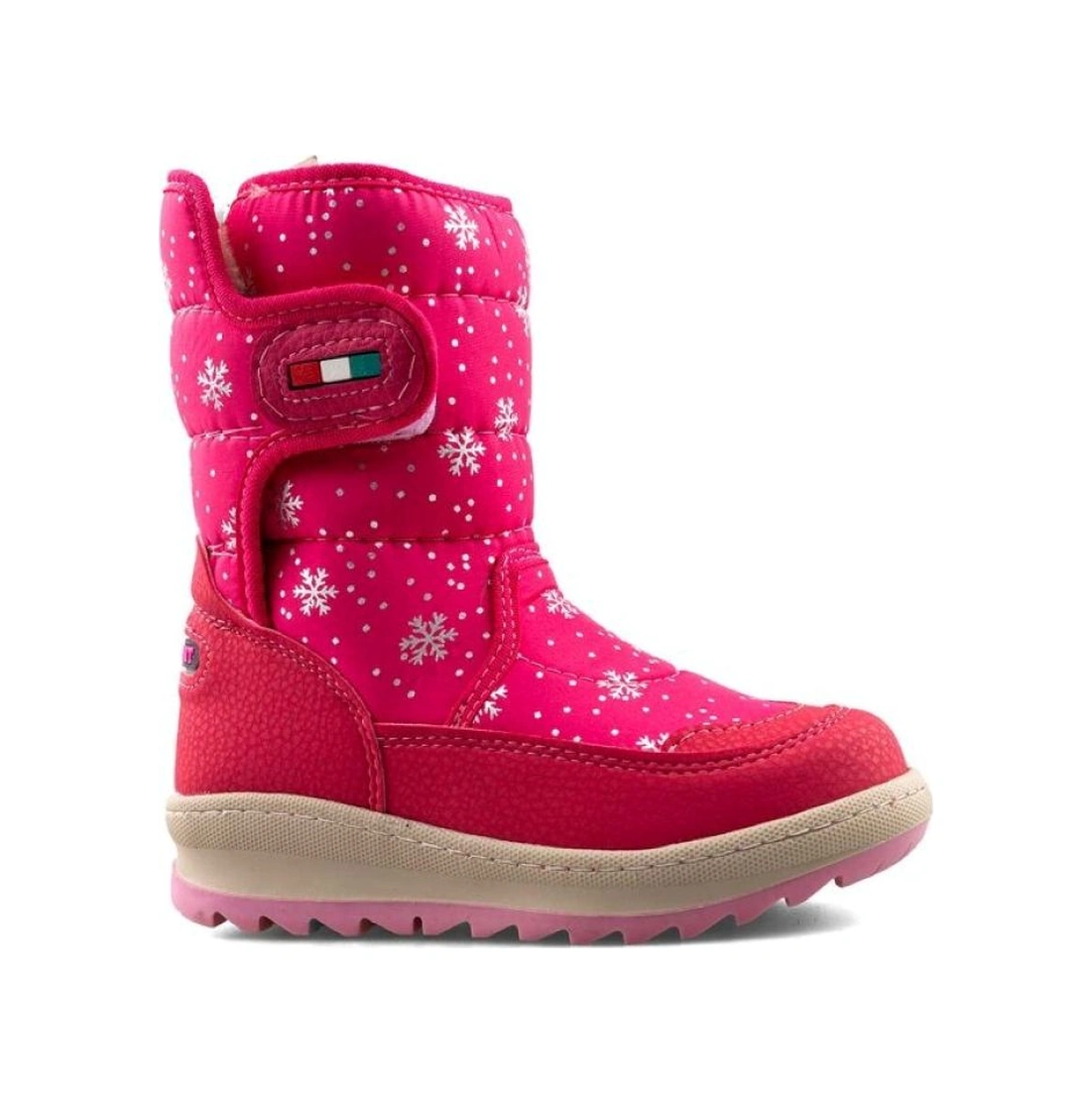 80 Çocuk Okul Öncesi İçi Tüylü Kar Botu Fuşya