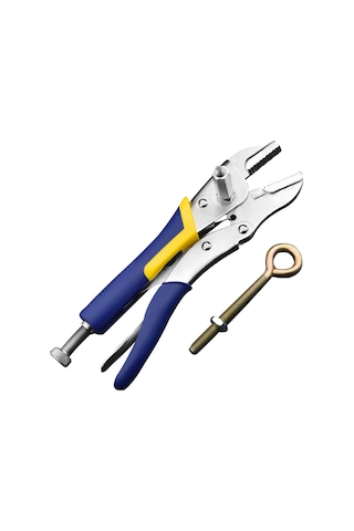 Konesam Yerden Isıtma Boru Pensesi - Çelik Malzeme, Kaymaz Sap, Dn15/dn20 Uyumlu