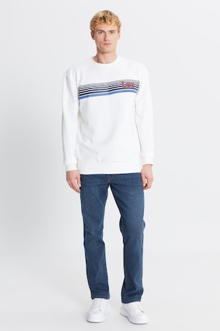 Erkek Baskılı Sweatshirt Off White Çok Renkli