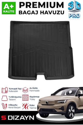 S-dizayn Fiat Egea Hb 3d Pro Bagaj Havuzu 2016 Üzeri A+ Kalite