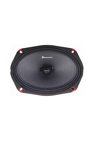 Bawerlink Bw-rx69 Deprem Serisi Oval Kurşun Göbek 6x9 Oto Midrange Hoparlör Çifti 800w-400w Rms