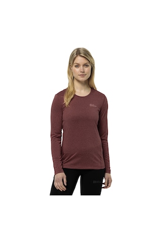 Jack Wolfskin Jack Wolfskın Sky Thermal L/s W 2191 Bordo