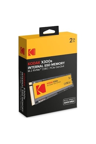 Kodak Ssd 256gb X300s M.2 Nvme 2280 Ssd