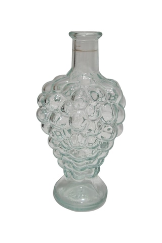 Vintage Üzüm Salkımı Görünümlü Cam Sürahi 500ml