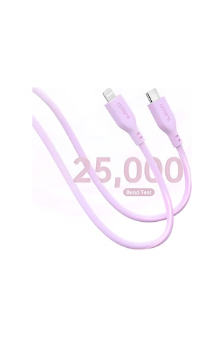 Omars OMCB010P 20 W 3A 1 M Type-c To Ligthning Hızlı Şarj Kablosu Pembe
