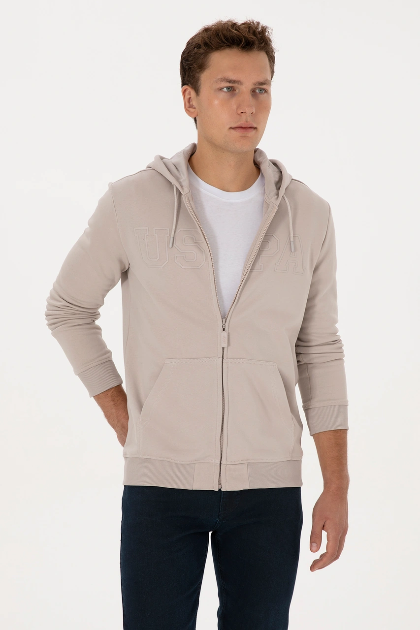 U.s. Polo Assn. Erkek Taş Hırka Örme 50313719-vr049 Tas