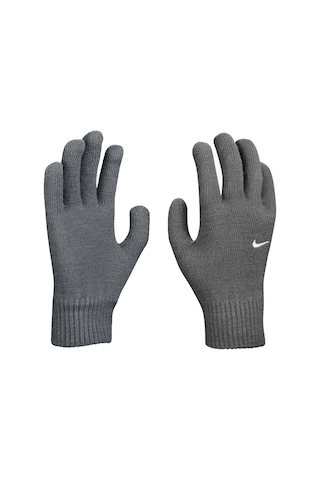 Nike Y Knit Swoosh Eldiven - N.100.0667.021.lx-8922 Gri - Beyaz