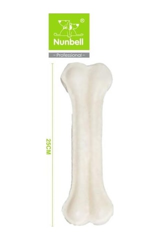Nunbell Beyaz Pres Kemik 25cm 1'li