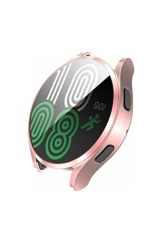 Samsung Uyumlu Galaxy Watch 4 40Mm Silikon Kapak Kılıf Ekran Koruyucu