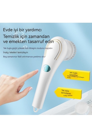 Cc Ggballi Elektrikli Temizleme Fırçası Mutfak Bulaşık Yıkama Artefakt