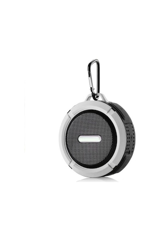 Vkemall Dışarıda Taşınabilir Mini Bluetooth Hoparlör - Ip56 Su Ve Toz Dayanıklı, Mikrofon Ve Micro Sd Kart Desteği, Beyaz