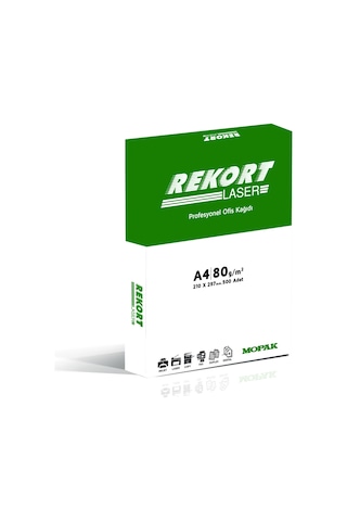 Mopak Rekort Laser A4 Fotokopi Kağıdı 500'Lü