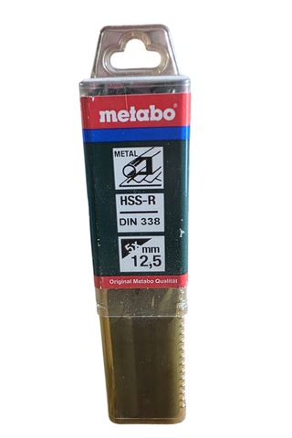 Metabo 12,5 Mm Hss-r 27815 Dın 338 Metal Matkap Ucu 5 Adet