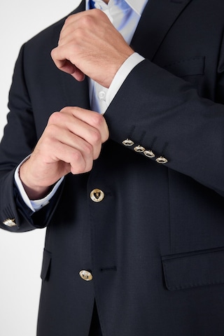 İmza Lacivert Düz Gabardin Mono Yaka 2 Düğme 4 Drop Comfort Fit Basic Ceket 1002250006 206 Lacivert