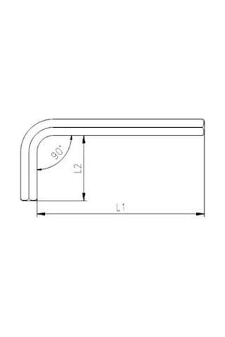 İzeltaş Allen Anahtar Altıköşe 2 Mm N11.31030