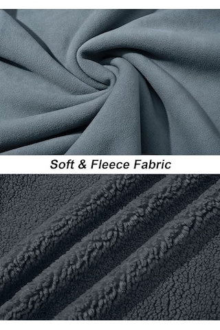 Oversize Peluş Sweatshirt Erkek Polar Sweatshirt Erkek Sweatshirt Oversıze-peluss füme