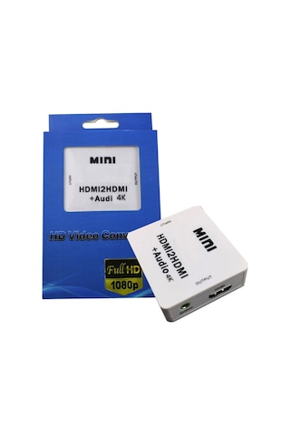 Boblov Bb-4khdau 4k Hdmı Ses Ayırıcı Hdmı Hdmi Aux Ses Ayırıcı