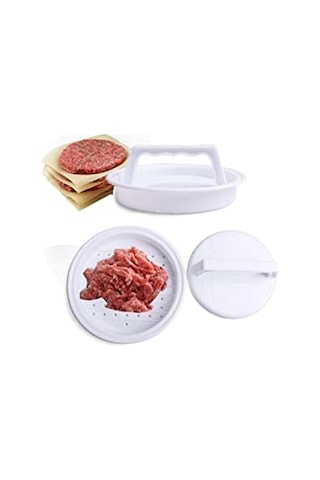 Safestore Hamburger Köfte Kalıbı Köfte Presi Şekillendirici Burger Press Pratik Köfte Yapma Aparatı