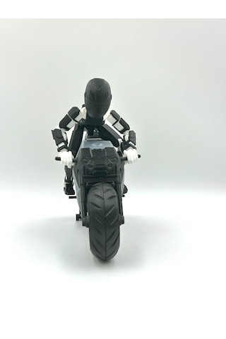 3d Baskı Spor Motosiklet + Dummy Sürücü Figürü Hareketli Tekerlekli Koleksiyon Seti DUMMY 242494683 1089
