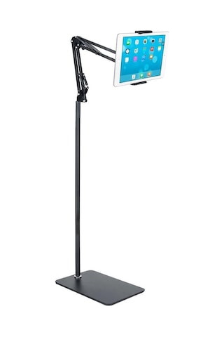 UpWay Tablet Telefon Zemin Standı 175cm Universal 360 Derece Hare