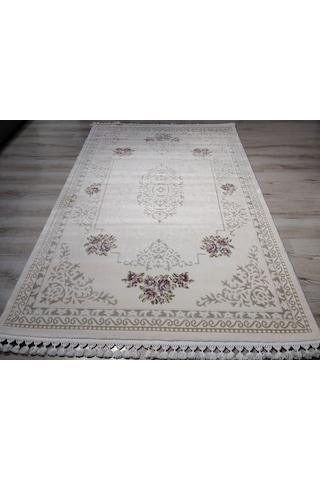 Halı Sarayı Samira 12814r Krem 125x180 Cm Salon Halısı