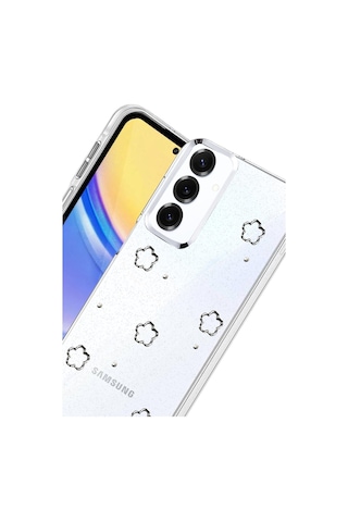 Samsung Uyumlu Galaxy A15 4g Uyumlu Fiyonk Desenli Kapak - Desen 2 Renkli