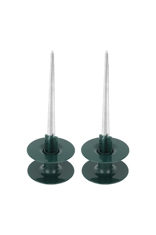 Kosona Bahçe Su Borusu Yönlendirici Çivi, Abs Ve Çinko Alaşımlı, Kayar Rulmanlı, Bitki Korumak, Kolay Kurulum, 2 Adet