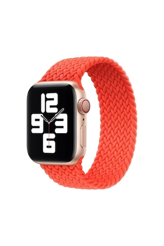 Ally Apple Watch Uyumlu 7-8 45mm 6-5-4 44mm Watch Ultra 49mm Single Loop Plastik Kayış Kordon 3-2-1 42mm- 5